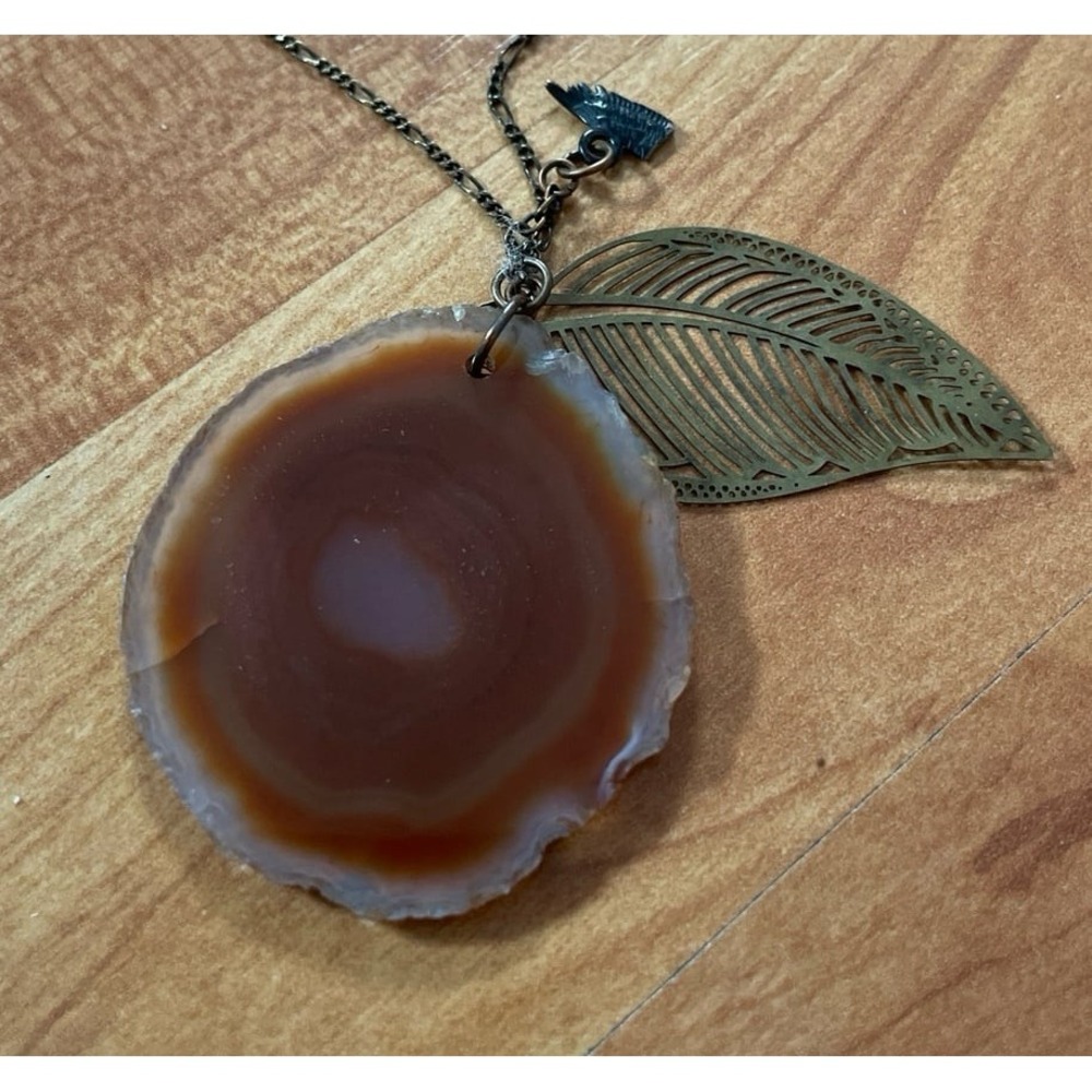 Vintage Asian Agate Necklace